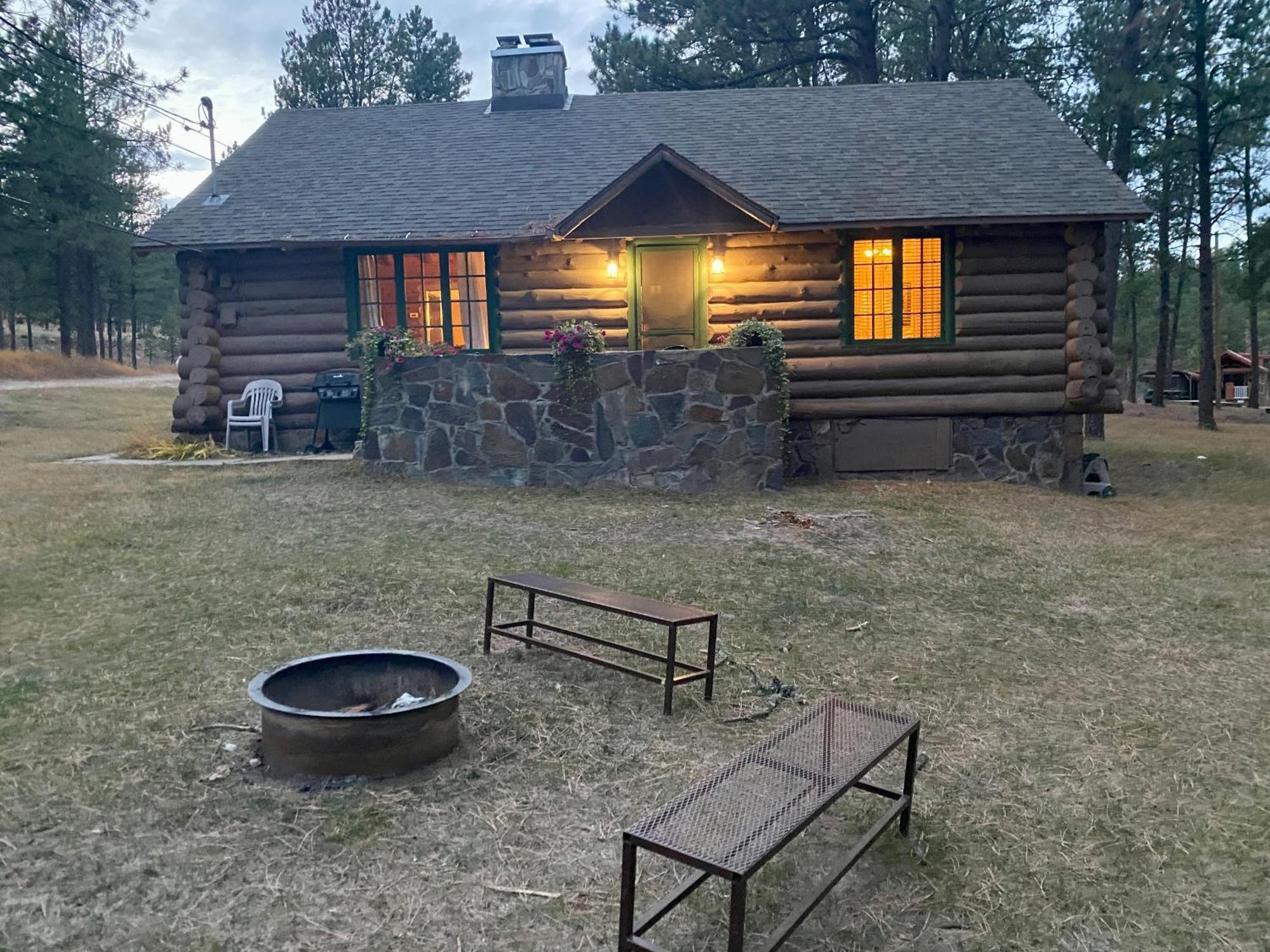 Historic Log Cabin #14 At Horse Creek Resort ラピッドシティ エクステリア 写真